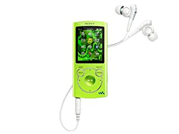 【中古-非常に良い】SONY ウォークマン Sシリーズ [メモリータイプ] 16GB グリーン NW-S765/G