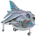 【中古】ハセガワ たまごひこーき アメリカ海兵隊 AV-8 ハリアー ノンスケール プラモデル TH19
