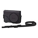 【中古-非常に良い】ソニー デジタルカメラケース ジャケットケース Cyber-shot DSC-WX350/WX300用 ブラック LCJ-WD/B