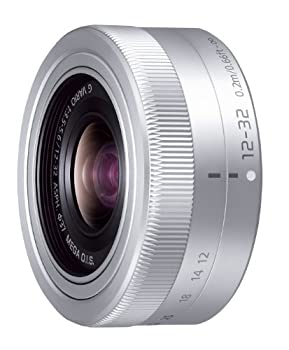 【中古】パナソニック 標準ズームレンズ マイクロフォーサーズ用 ルミックス G VARIO 12-32mm/F3.5-5.6 ASPH./MEGA O.I.S. シルバー H-FS12032-S