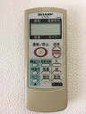 【中古-非常に良い】シャープ エアコンリモコン A486JB