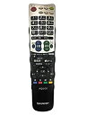 【中古】シャープ 液晶テレビ(AQUOS) 純正リモコンGB007WJSA(0106380376)