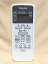 【未使用】【中古】東芝 エアコン用リモコン WH-TA03EJ(43066080)※こちらの商品はWH-UB03NJ(43066050)のメーカー推奨代替品とな...