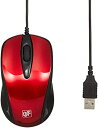 【中古】光学式マウス M赤