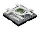 【未使用】【中古】日本卓上開発 ジオクレイパー 拡張ユニット #001 ジャンクション