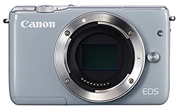 【中古】Canon ミラーレス一眼カメラ EOS M10 ボディ(グレー) EOSM10GY-BODY