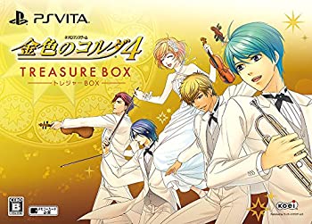 【中古】金色のコルダ4 トレジャーBOX - PS Vita当店取り扱いの中古品についてこちらの商品は中古品となっております。 付属品の有無については入荷の度異なり、商品タイトルに付属品についての記載がない場合もございますので、ご不明な場合はメッセージにてお問い合わせください。 買取時より付属していたものはお付けしておりますが、付属品や消耗品に保証はございません。中古品のため、使用に影響ない程度の使用感・経年劣化（傷、汚れなど）がある場合がございますのでご了承下さい。また、中古品の特性上ギフトには適しておりません。当店は専門店ではございませんので、製品に関する詳細や設定方法はメーカーへ直接お問い合わせいただきますようお願い致します。 画像はイメージ写真です。ビデオデッキ、各プレーヤーなど在庫品によってリモコンが付属してない場合がございます。限定版の付属品、ダウンロードコードなどの付属品は無しとお考え下さい。中古品の場合、基本的に説明書・外箱・ドライバーインストール用のCD-ROMはついておりませんので、ご了承の上お買求め下さい。当店での中古表記のトレーディングカードはプレイ用でございます。中古買取り品の為、細かなキズ・白欠け・多少の使用感がございますのでご了承下さいませ。ご返品について当店販売の中古品につきまして、初期不良に限り商品到着から7日間はご返品を受付けておりますので 到着後、なるべく早く動作確認や商品確認をお願い致します。1週間を超えてのご連絡のあったものは、ご返品不可となりますのでご了承下さい。中古品につきましては商品の特性上、お客様都合のご返品は原則としてお受けしておりません。ご注文からお届けまでご注文は24時間受け付けております。当店販売の中古品のお届けは国内倉庫からの発送の場合は3営業日〜10営業日前後とお考え下さい。 海外倉庫からの発送の場合は、一旦国内委託倉庫へ国際便にて配送の後にお客様へお送り致しますので、お届けまで3週間から1カ月ほどお時間を頂戴致します。※併売品の為、在庫切れの場合はご連絡させて頂きます。※離島、北海道、九州、沖縄は遅れる場合がございます。予めご了承下さい。※ご注文後、当店より確認のメールをする場合がございます。ご返信が無い場合キャンセルとなりますので予めご了承くださいませ。