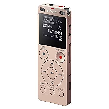 【中古】ソニー ステレオICレコーダー FMチューナー付 4GB ゴールド ICD-UX560F/N