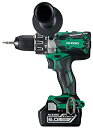 【中古-非常に良い】HiKOKI(ハイコーキ) 旧日立工機 コードレスドライバドリル DS18DBL2 (2LYPK)