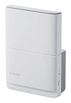 【未使用】エレコム WiFi 無線LAN 中継器 11ac/n/a/g/b 867+300Mbps コンセント直挿し WTC-1167HWH