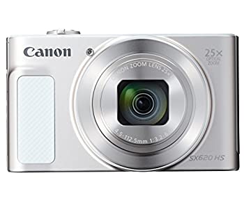 PowerShot 【未使用】Canon コンパクトデジタルカメラ PowerShot SX620 HS ホワイト 光学25倍ズーム/Wi-Fi対応 PSSX620HSWH