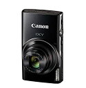 【中古】Canon コンパクトデジタルカメラ IXY 650 ブラック 光学12倍ズーム/Wi-Fi対応 IXY650BK