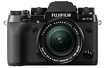 【中古】FUJIFILM ミラーレス一眼 X-T2 レンズキット X-T2LK-B