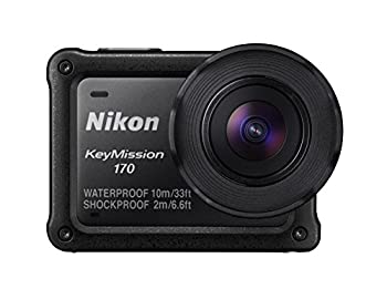 【未使用】Nikon 防水アクションカメラ KeyMission 170 BK ブラック