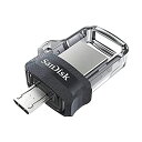 【中古】サンディスク USB3.0フラッシュメモリ OTG対応 16GB SDDD3-016G-G46