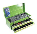 【中古-非常に良い】Pro-Auto 1/2%ダブルクォーテ%DR.40PC.ツールキット グリーン TE-440G