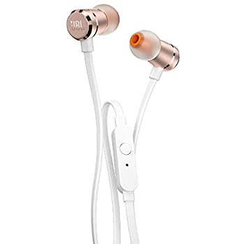 【中古】JBL T290 イヤホン カナル型/重低音 ローズゴールド JBLT290RGD 【国内正規品】