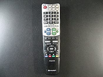 【中古】シャープ テレビリモコン GA750WJSA 【中古】シャープ テレビリモコン GA750WJSA