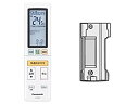 【未使用】【中古】ACRA75C02390X パナソニック Panasonic エアコン リモコン(リモコンホルダー付き)