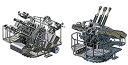 【未使用】【中古】ファインモールド 1/700 ナノ・ドレッドシリーズ 第二次世界大戦 イギリス海軍 QF 2ポンド ポンポン砲 四連装 プラモデル用パーツ W...