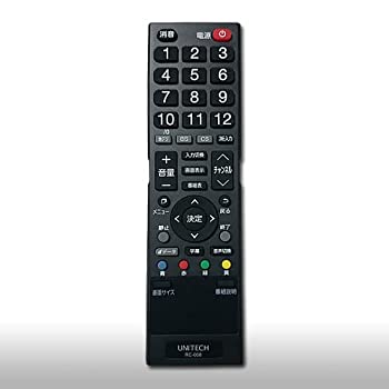 【未使用】【中古】ユニテク RC-008 液晶テレビ用 リモコン UNITECH