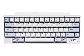 【中古】PFU Happy Hacking Keyboard Professional BT 英語配列/白 PD-KB600W