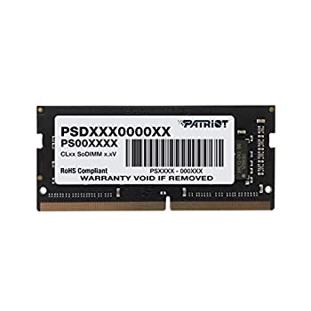 ygpzyÁzPatriot Memory DDR4 2400MHz PC4-19200 8GB SODIMM m[gp\Rp PSD48G240081S