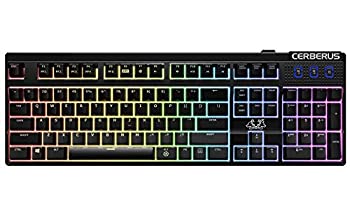 【中古】ASUS 全キーにRGB LED搭載型メカニカルスイッチを採用し、シンプルで美しいデザインに高い機能性と耐久性を備えたゲーミングキーボード CERBERUS 【中古】ASUS 全キーにRGB LED搭載型メカニカルスイッチを採用し、シンプルで美しいデザインに高い機能性と耐久性を備えたゲーミングキーボード CERBERUS