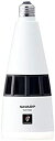 【中古】シャープ プラズマクラスター イオン発生機 トイレ用 天井 LED 照明 E26口金 ホワイト IG-KTA20-W
