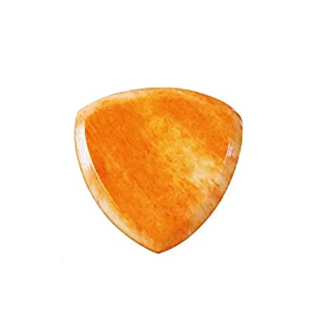 【中古-非常に良い】牛の骨で作られた天然素材の トライアングル (おにぎり型) ピック 3.0mm オレンジ/Animals Pedal Wild Picks ...