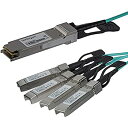 【中古-非常に良い】【輸入・日本仕様】StarTech.com AOCブレークアウトケーブル/3m/Cisco製品QSFP-4X10G-AOC3M互換/アクティ...