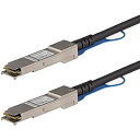 【中古】【輸入・日本仕様】StarTech.com DAC Twinax ケーブル/1m/Juniper製品QFX-QSFP-DAC-1M互換/銅線ダイレクトア...