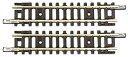【中古-非常に良い】ロクハン Zゲージ 道床なし直線レール 55mm 2本入り R092 鉄道模型用品