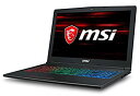 【中古】【輸入・日本仕様】MSIゲーミングノート GF62 8RD-066JP/Windows10/ 第8世代 Corei7 /15.6FHD /16GB /128GBSSD+1TBHDD /GTX 1050 Ti 4GB