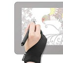 【未使用】【中古】エレコム 液晶タブレット グローブ 2本指 手袋 Mサイズ 左利き右利き両用 TB-GV1M