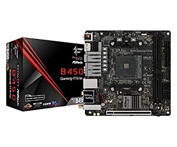 【中古】【輸入 日本仕様】ASRock マザーボード Fatal1ty B450 Gaming-ITX/ac AMD Ryzen AM4 対応 B450 チップセット Mini-ITX マザーボード 【国内正規代理店品】