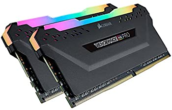 【中古】【輸入・日本仕様】CORSAIR DDR4-3200MHz デスクトップPC用 メモリモジュール VENGEANCE RGB PRO シリーズ 16GB [8GB×2枚] CMW16GX4M2C3200C14【メーカー名】Corsa...