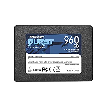 ̤ѡPatriot Memory Burst 960GB SATA3 ¢SSD 6Gb/s 2.5 7mm  ǯݾ PBU960GS25SSDR