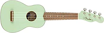 【中古】Fender ウクレレ Venice Soprano Uke%カンマ% Surf Green ソフトケース付属