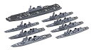 【中古-非常に良い】フジミ模型 1/3000 集める軍艦シリーズ No.30 海上自衛隊第1護衛隊群 プラモデル 軍艦30