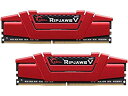 【中古-非常に良い】【輸入・日本仕様】G.SKILL 32GB (2 x 16GB) Ripjaws Vシリーズ DDR4 PC4-24000 3000MHz ...