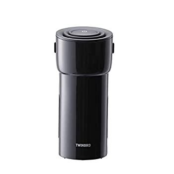 【中古】ツインバード HEPAフィルター付 イオン発生器 AIR BOTTLE ブラック AC-5941B