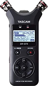 【中古】TASCAM タスカム - USB オーディオインターフェース搭載 ステレオ リニアPCMレコーダー DR-07X