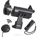 【中古】SLIK 三脚 スマホホルダー 360度回転 コンパクト収納 Bluetoothリモコン付属 モバイルリンク フリーアングルスマホホルダーR 最大搭載重...