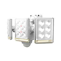 【未使用】【中古】ムサシ RITEX フリーアーム式ミニLEDセンサーライト(9W×3灯) 「コンセント式」 LED-AC3027 ホワイト