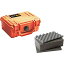 【中古】【輸入品・未使用】Pelican 1120 Case with Foam for Camera (Orange) [並行輸入品]