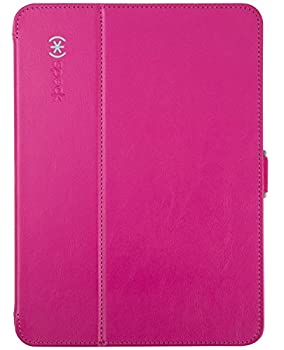 【中古】【輸入品・未使用】Speck Products Style Folio Case and Stand for Samsung Galaxy Tab 4 10.1%カンマ% Fuchsia Pink/Nickel Grey (SPK-...