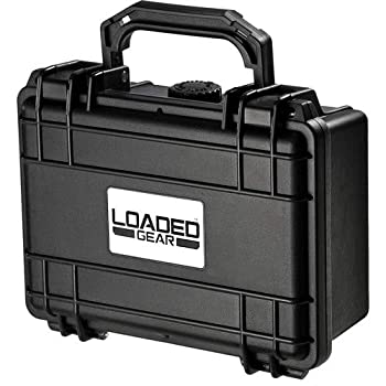 【中古】【輸入品・未使用】Barska HD-100 Loaded Gear Hard Case with Foam (Black) [並行輸入品]