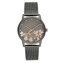 【中古】【輸入品・未使用】Nine West レディースブレスレットウォッチ シルバー/ガンメタル。