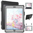 【中古】【輸入品・未使用】iPad 10.2ケース 2019 - 防水iPad 第7世代ケース フルボディ保護 バンパーケース iPad 7世代 10.2インチ...